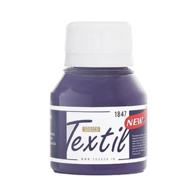 رنگ پارچه بنفش سیر اُپک 55 میل سوداکو کد 1847