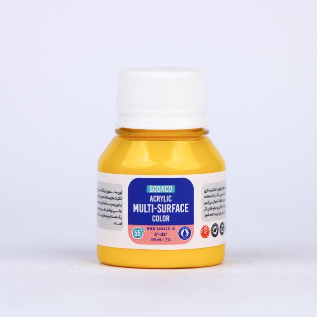 رنگ مولتی سورفیس زرد سوداکو 55 میل کد 408