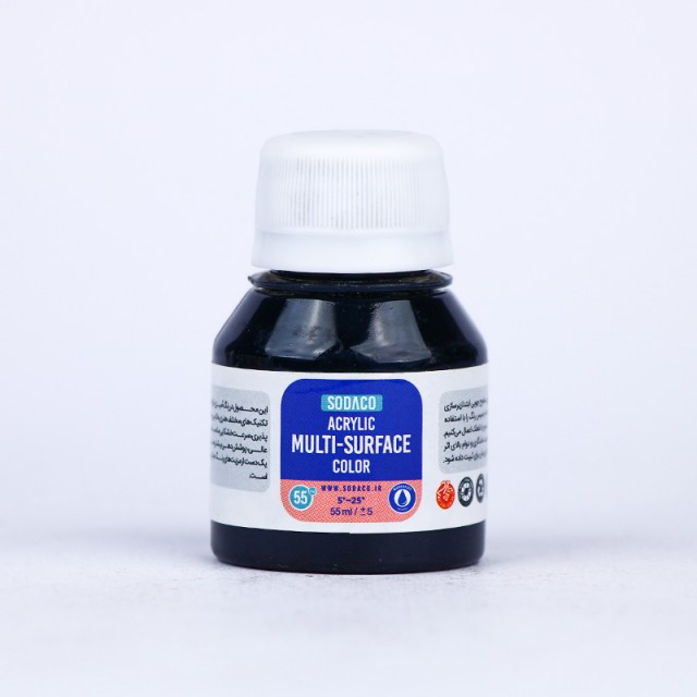 رنگ مولتی سورفیس مشکی سوداکو 55 میل کد 424