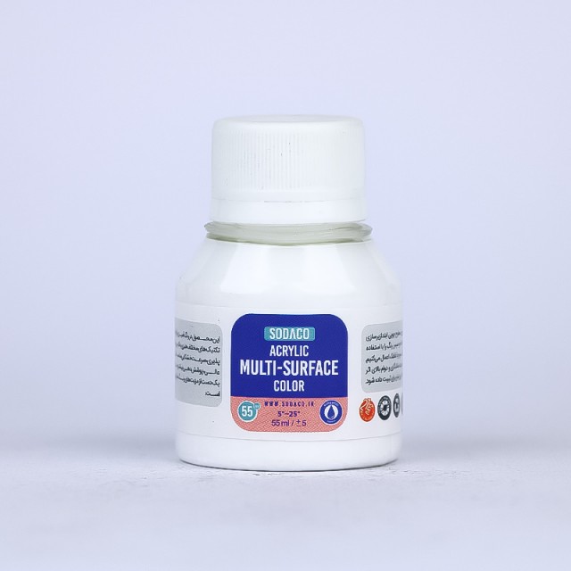 رنگ مولتی سورفیس سفید سوداکو 55 میل کد 440