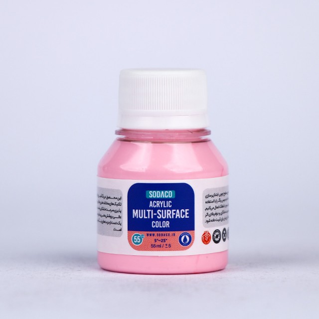 رنگ مولتی سورفیس صورتی سوداکو 55 میل کد 494
