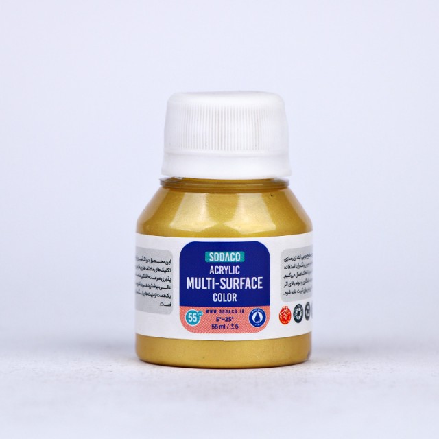 رنگ مولتی سورفیس طلایی سوداکو 55 میل کد 591