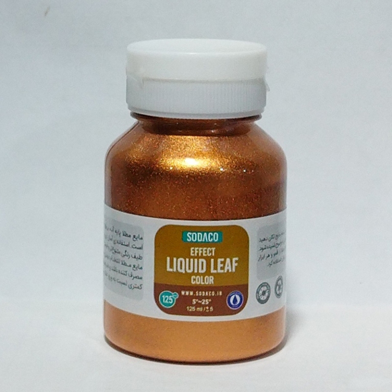 مایع ورق طلا مسی 125 میل سوداکو کد 4098