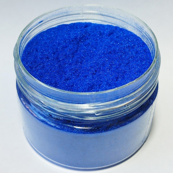 پودر مخمل آبی کاربنی 50 گرم