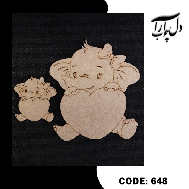 استیکر فیل (خام)