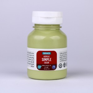 رنگ سدری روشن اکریلیک ساده  هنری 125 میل  سوداکو 357