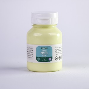 رنگ اکریلیک پاستلی زرد روشن  125 میل  سوداکو 773