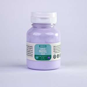 رنگ اکریلیک پاستلی بنفش روشن  125 میل  سوداکو 768