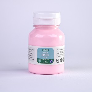 رنگ اکریلیک پاستلی صورتی روشن  125 میل  سوداکو 774