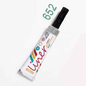 لاینر یا دورگیر نقره ای اکلیلی سوداکو کد 652