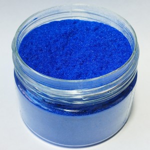 پودر مخمل آبی کاربنی 50 گرم