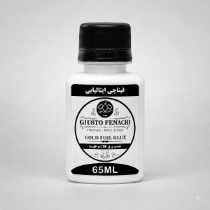 چسب ورق طلا و پودر مخمل فیناچی ایتالیایی حجم 65 میل