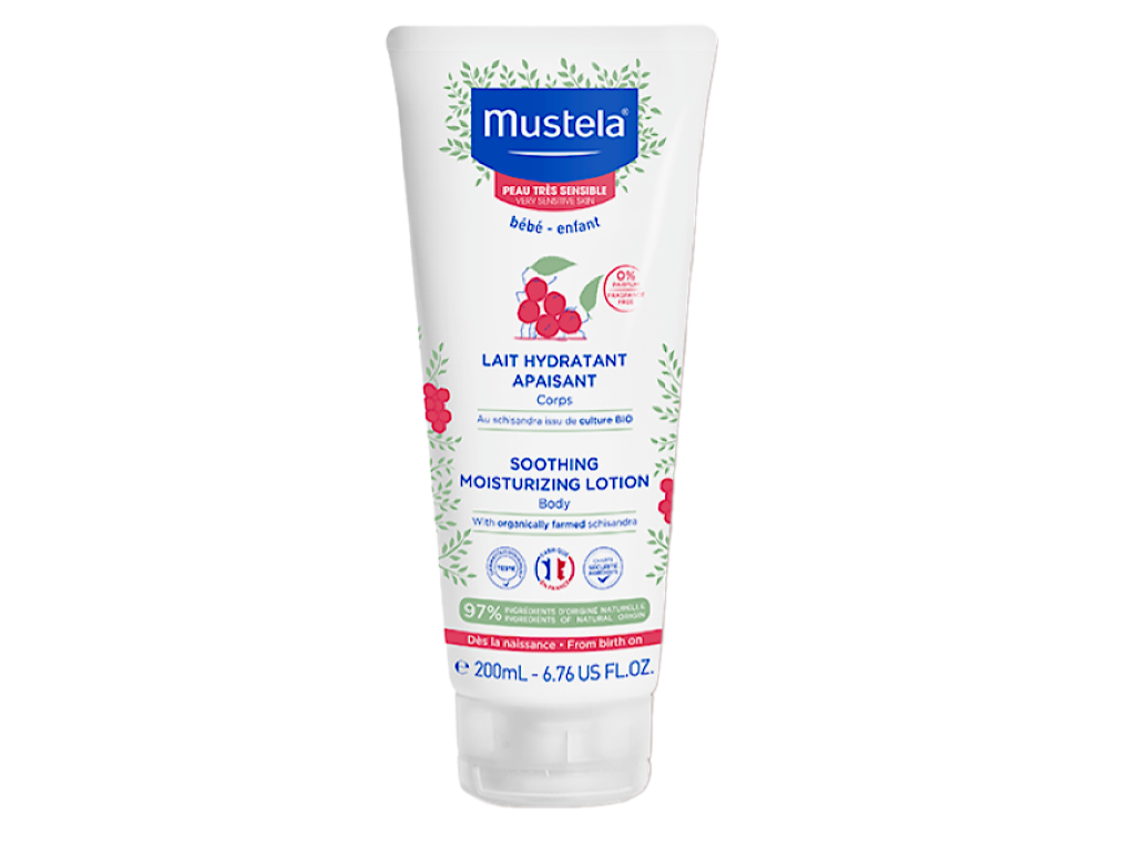 لوسیون بدن پوست حساس 200 میلی لیتر موستلا mustela