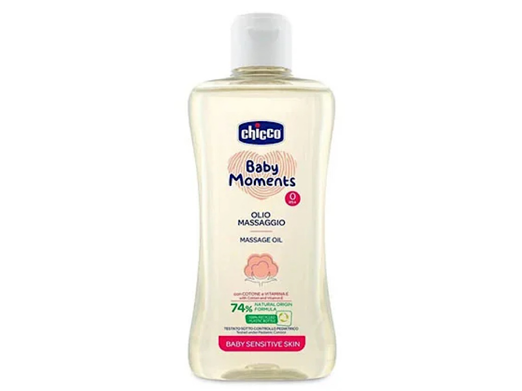 روغن ماساژ کودکchicco حجم 200 میل