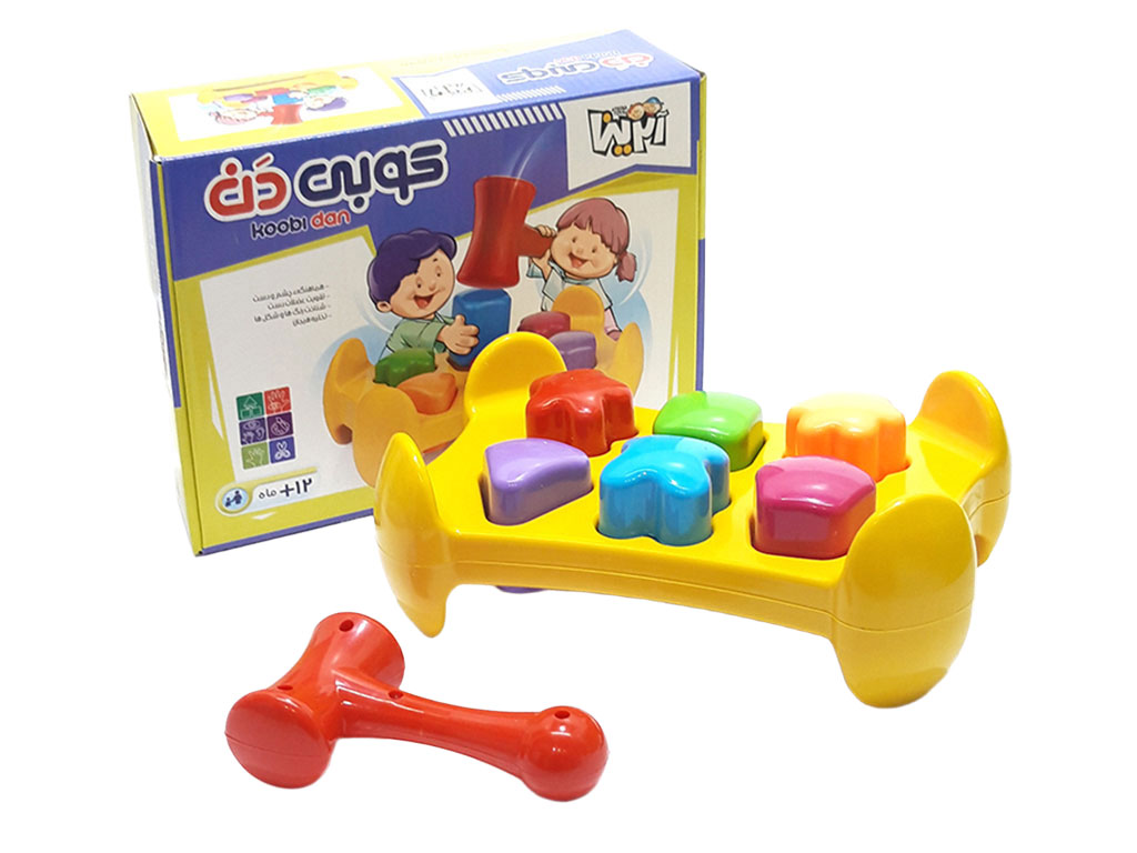 بازی آموزشی کوبه کوبی دن آترینا Atrina toys