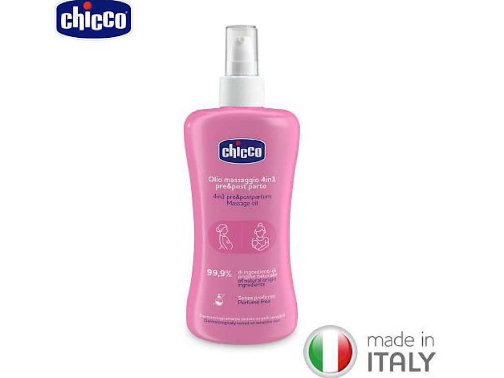 لوسیون ضد ترک و  ماساژ  4 در 1 قبل و بعد از زایمان چیکو chicco