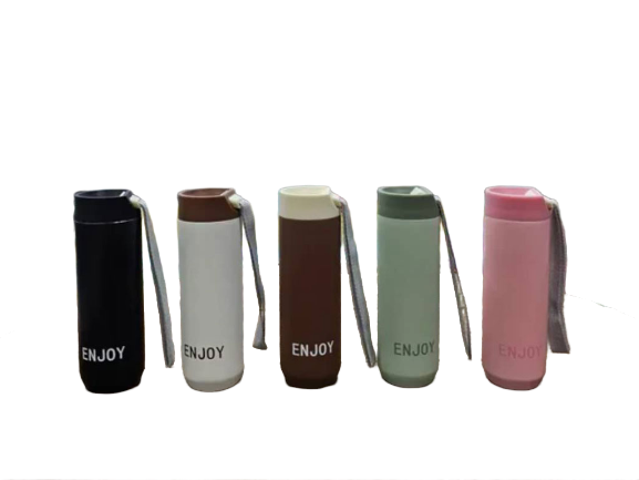 مینی تراول ماگ  استیل حجم 150 میلی لیتر با بند سیلیکونی