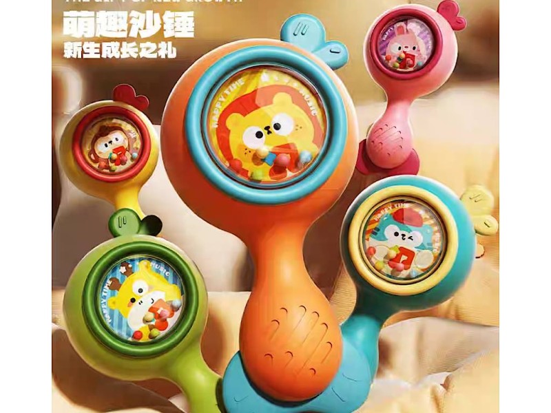 جغجغه دندانگیر نوزادی دستی  little tin lok