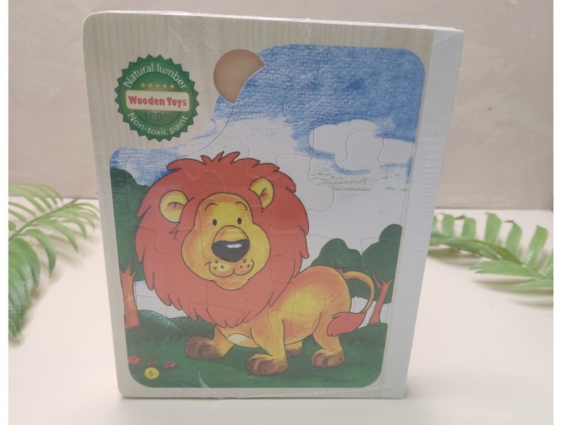 پازل چوبی کودک مدل کتابی