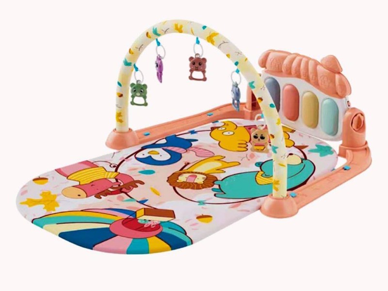 تشک بازی نوزادی موزیکال دارای پیانو طرح حیوانات tii baby