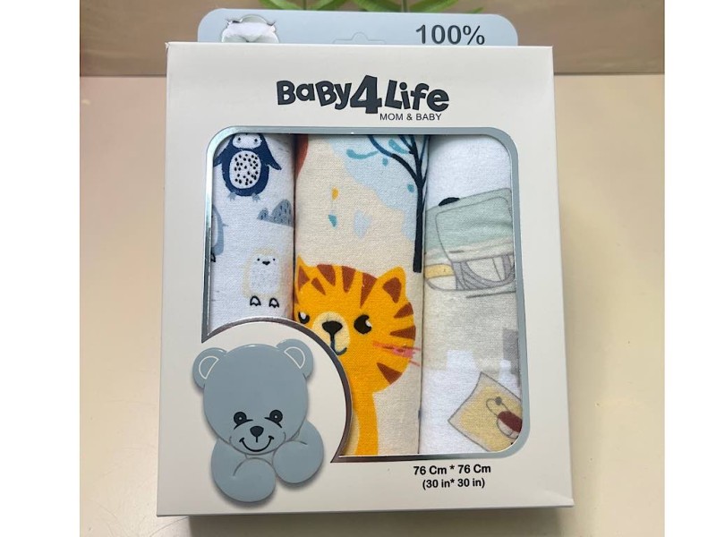 خشک کن سه عددی (76*76 cm) بیبی فور لایف baby 4 life