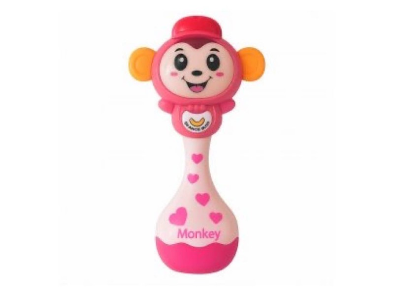 جغجغه دستی موزیکال و چراغدار cute shaker