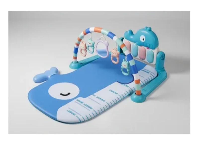 تشک بازی موزیکال نوزادی طرح دلفین Baby Fitness