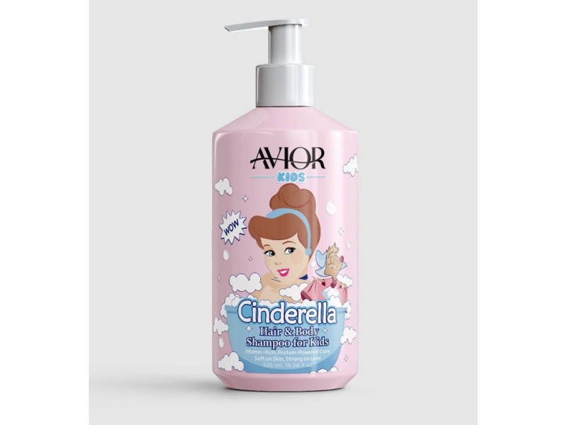 شامپو سر و بدن کودک 535 میل avior