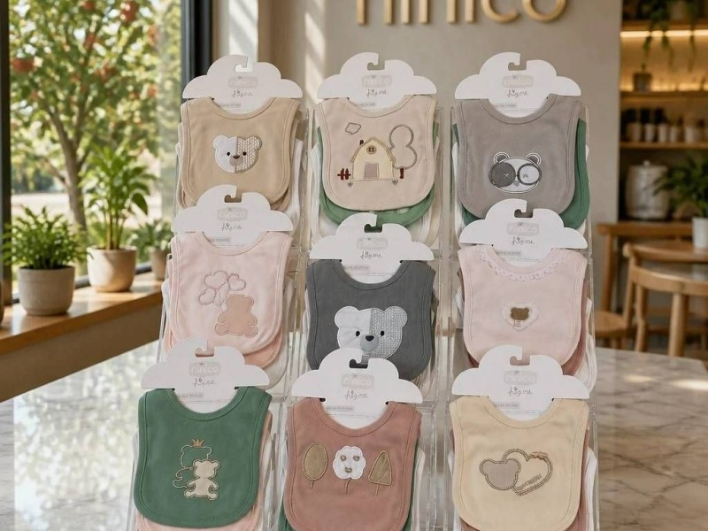 پیشبند نوزادی 3 عددی چیکو CHICCO