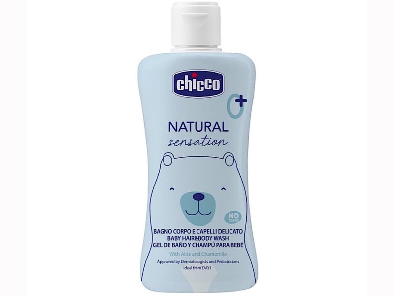 شامپو سر و بدن نوزاد 200 میلی لیتر مدل  NATURAL  چیکو chicco