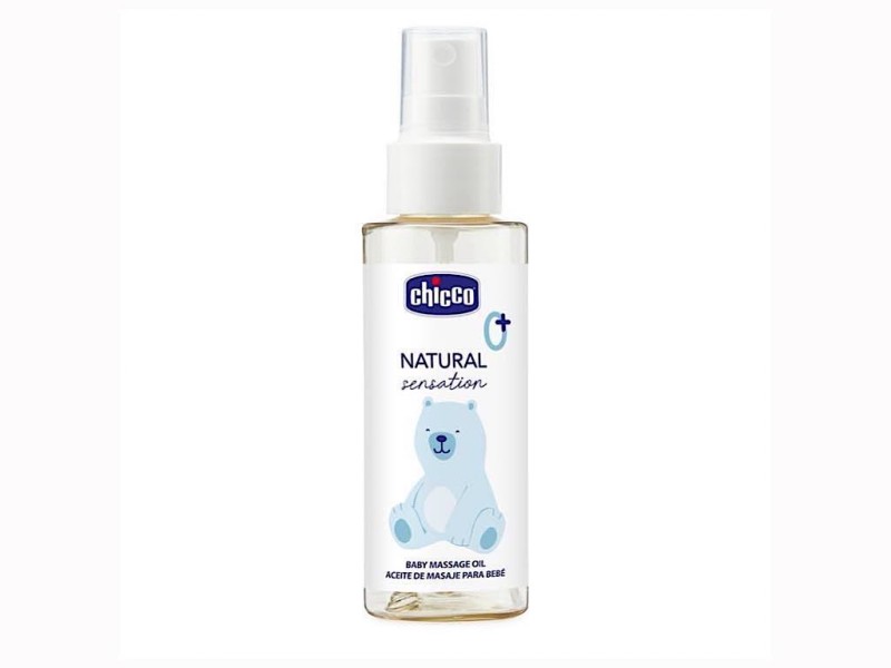 روغن ماساژ نوزاد مدل NATURAL حجم 100 میل چیکو chicco
