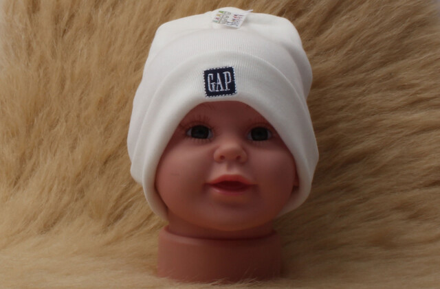 کلاه لبه دوبل نوزادی (دارای رنگبندی)