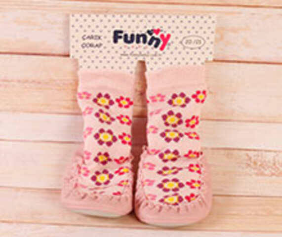 جوراب طرح پاپوش funny baby