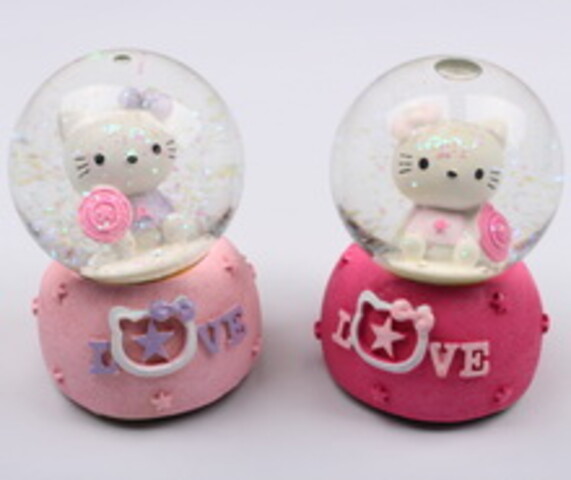 گوی موزیکال Hello kitty(سایز متوسط)