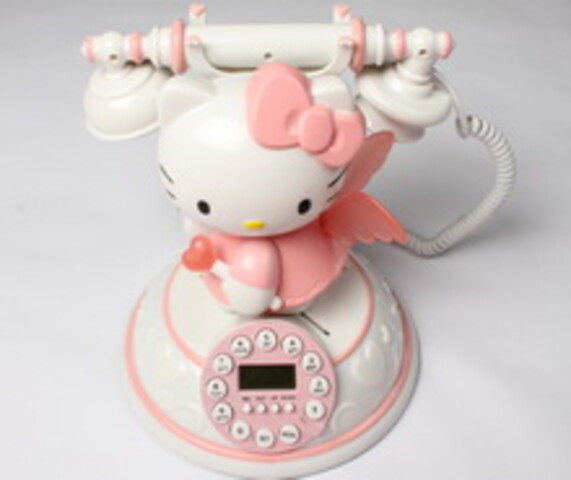 تلفن پایه گردhello kitty |سری جدید