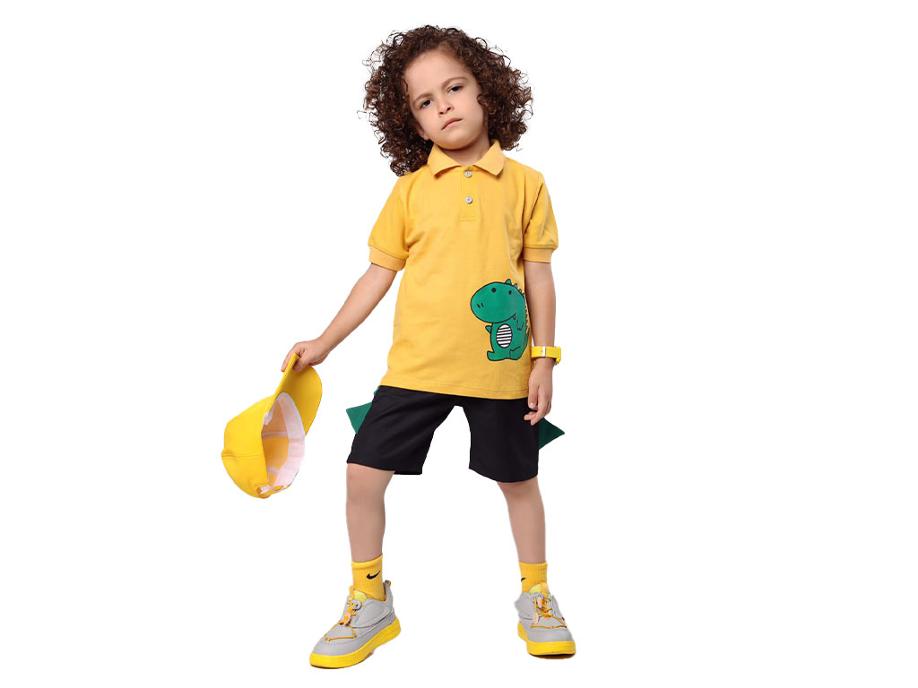 تیشرت و شلوارک  کمرکش پسرانه hypee kids
