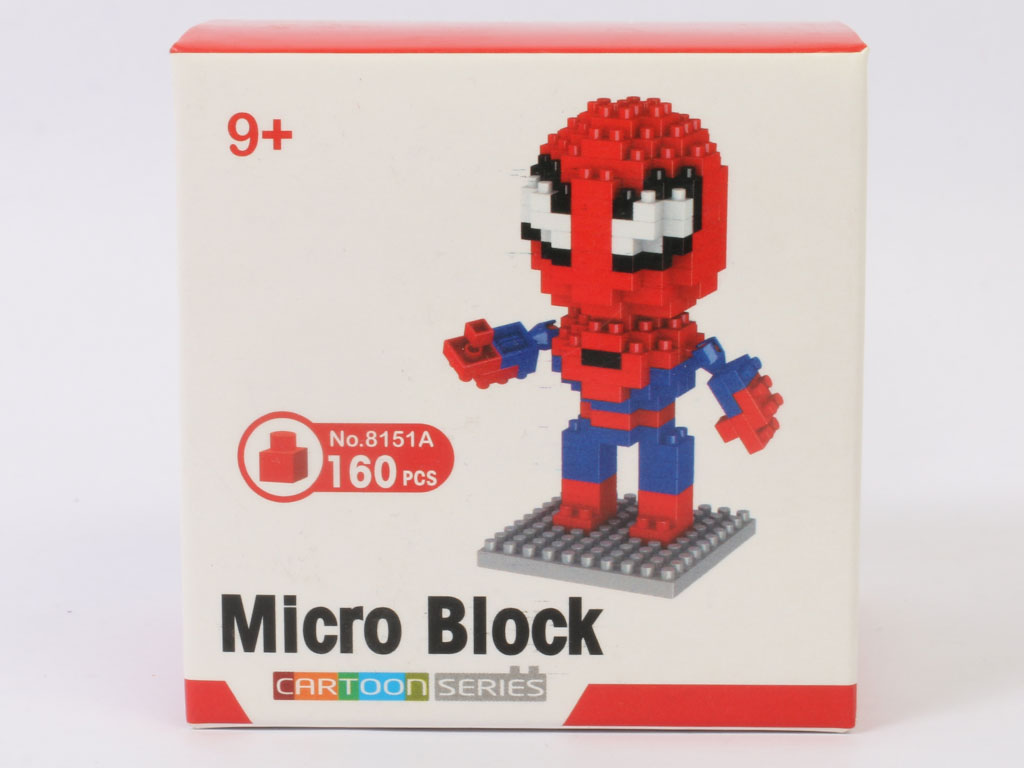 خرید اینترنتی بلوک ساختنی 160 قطعه مدل میکرو بلوک کارتونی