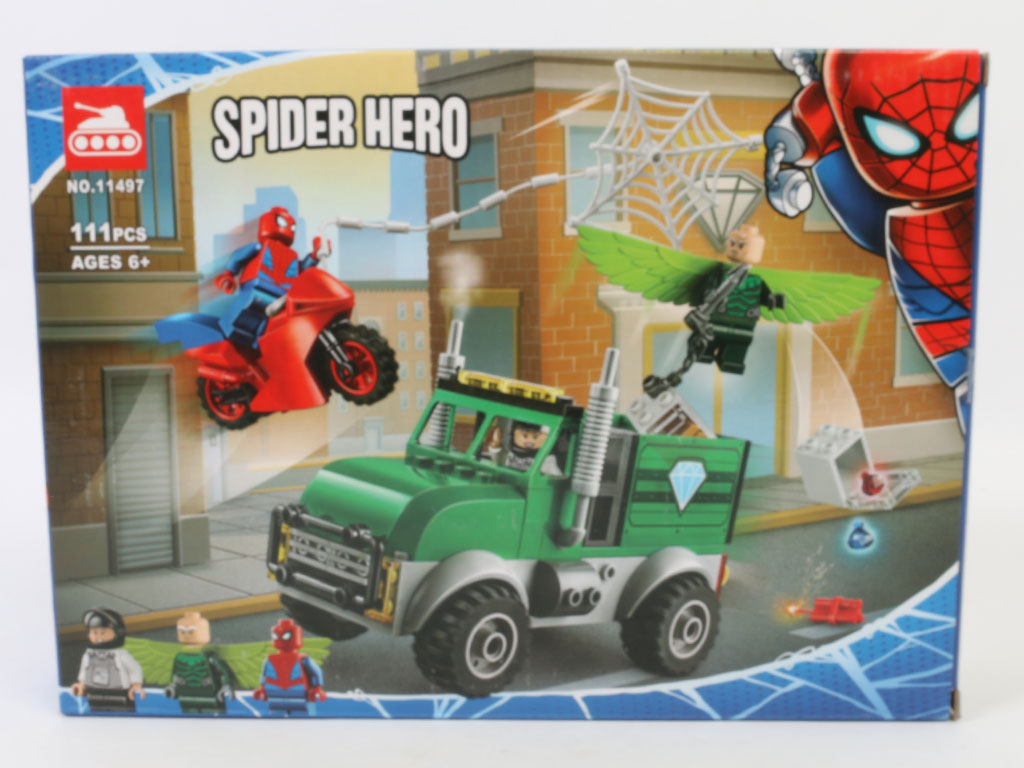 ست لگو اسپایدرمن 111 قطعه Spider Hero