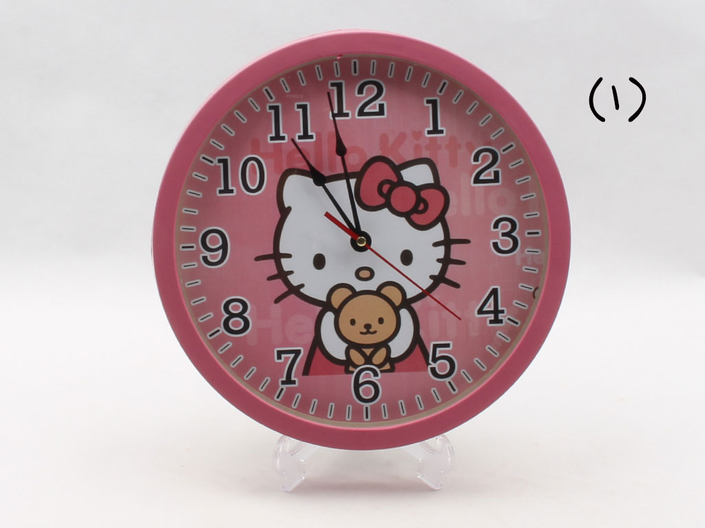ساعت دیواری آرام گرد هلوکیتی Hello Kitty
