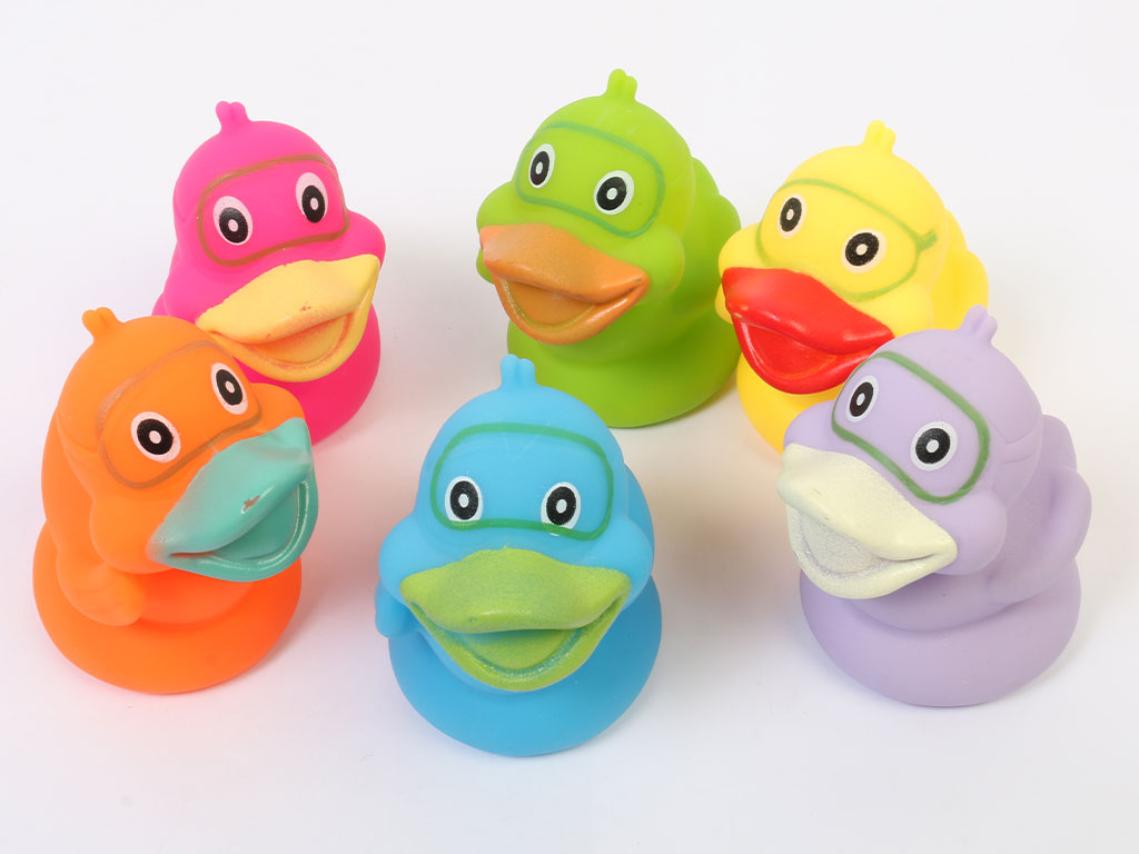 پوپت حمام نوزادی 6 عددی مدل سوتی طرح اردک