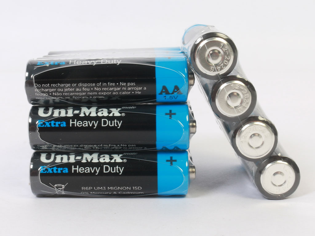 باتری قلمی 4 عددی مدل Extra Heavy Duty یونی مکس uni-max