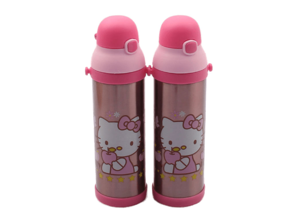 قمقمه استیل نی دار هلوکیتی Hello Kitty