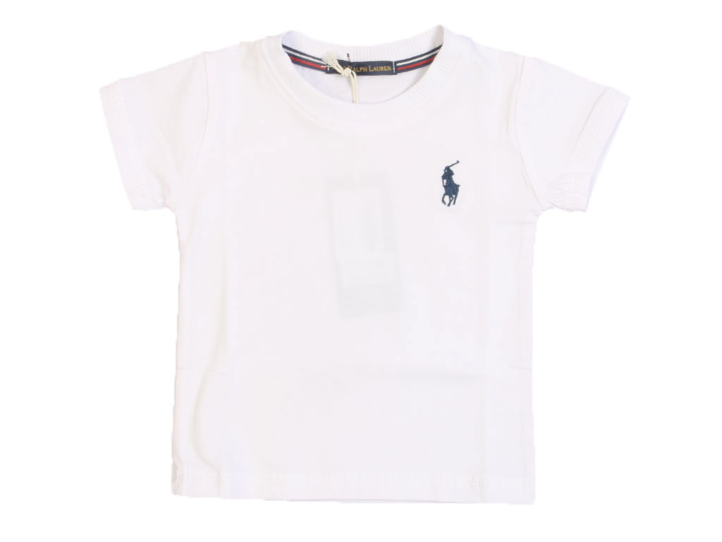 تیشرت پسرانه نوزادی سفید رنگ پولو Polo