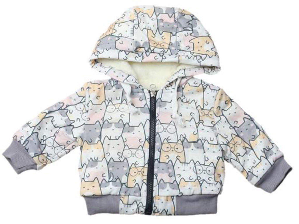 هودی توکرک نوزادی طرح گربه رونوال Ronoel