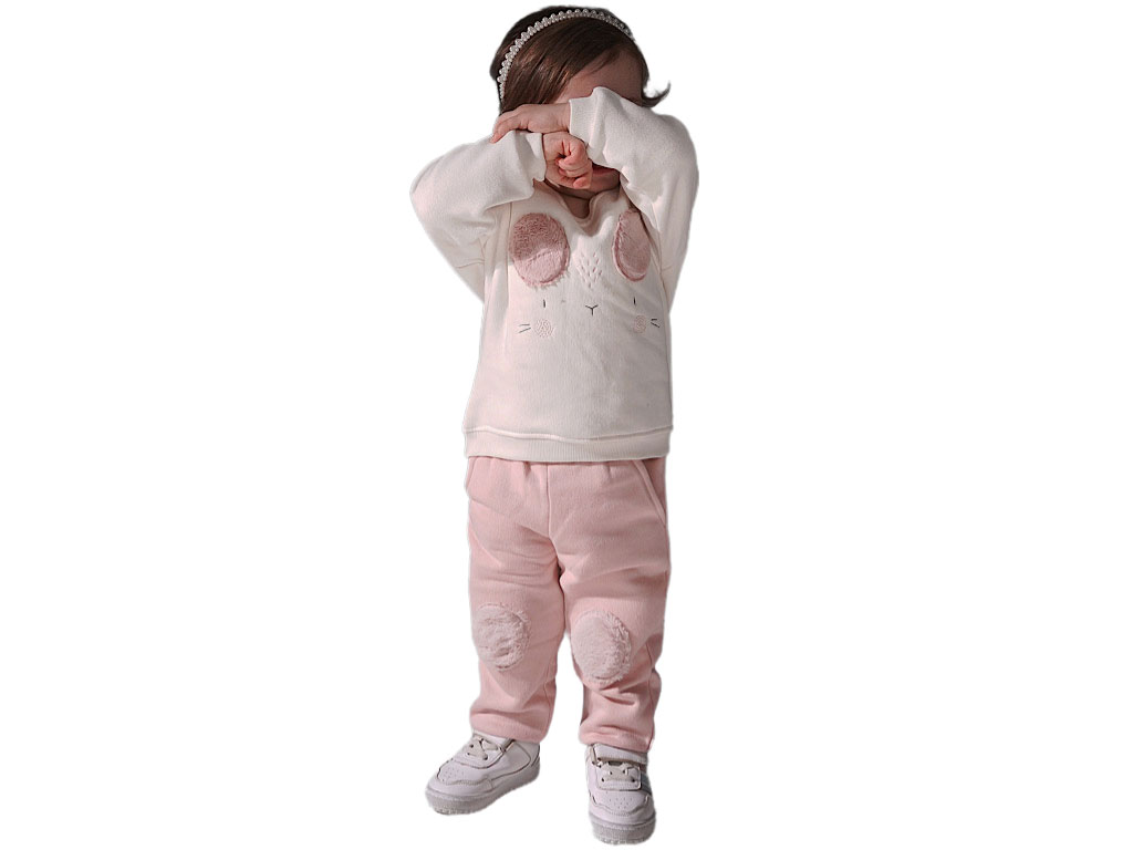 بلوز شلوار توکرکی نوزادی طرح  موش PAPO