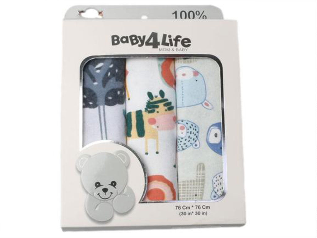 خشک کن سه عددی (76*76 cm) بیبی فور لایف baby 4 life