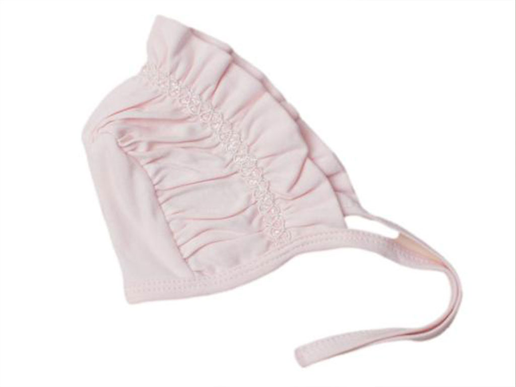 کلاه بنددار نوزادی طرح little kitty دانالو Danaloo