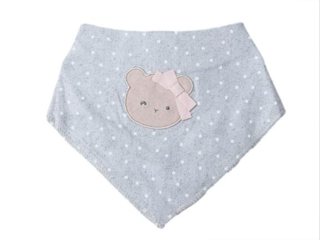 پیشبند دستمال گردنی نوزادی طرح little kittyدانالو Danaloo