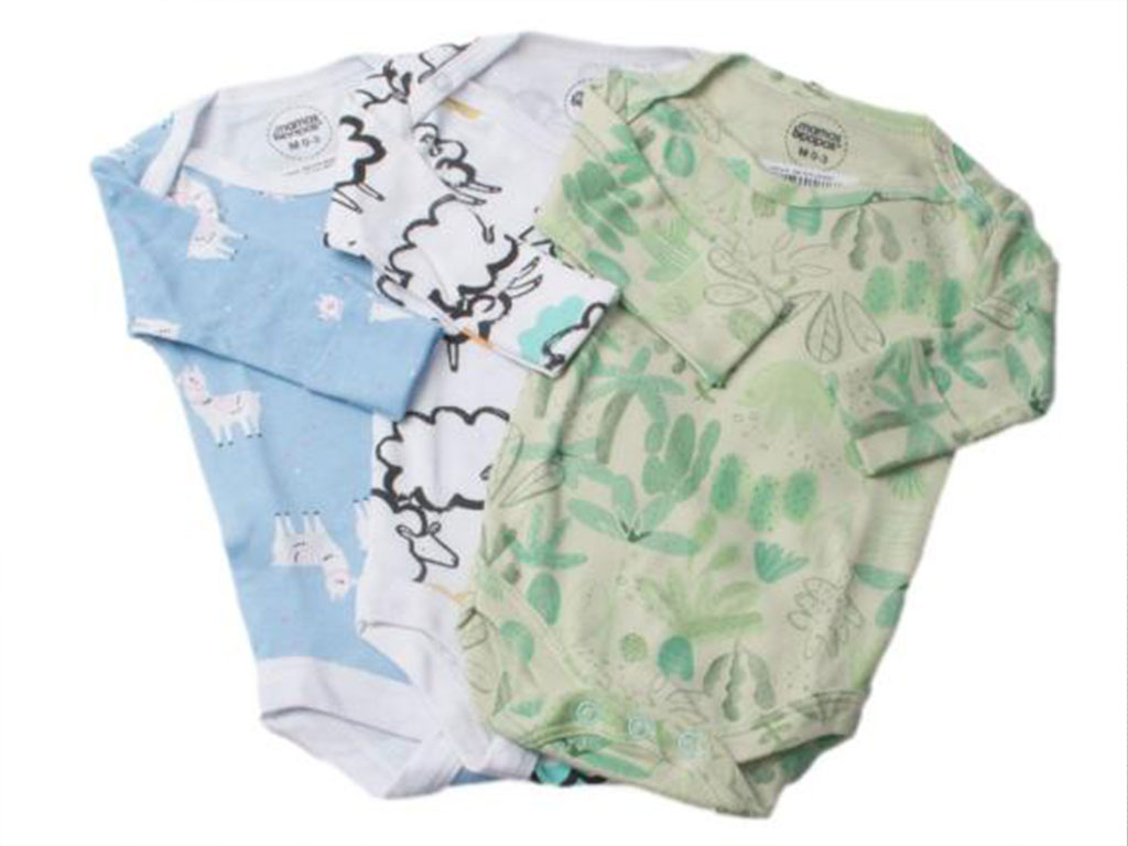 بادی آستین بلند نوزادی سایز 3-0 ماه ماماس اند پاپاس Mamas & papas