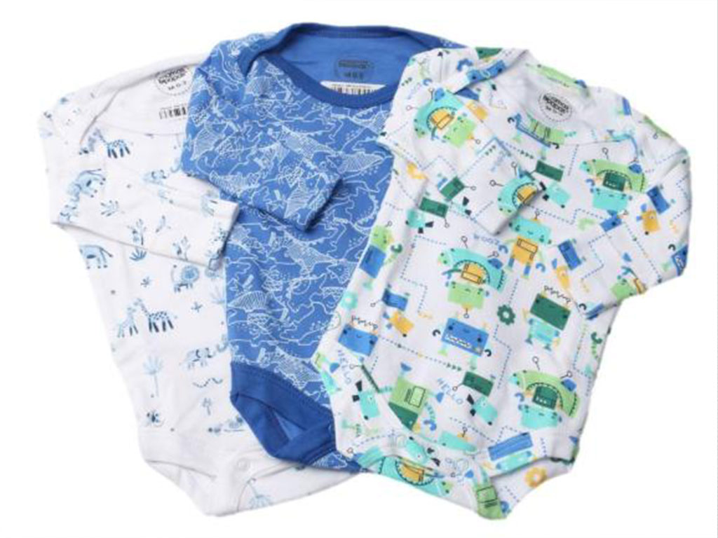 بادی آستین بلند پسرانه نوزادی سایز 3-0 ماه ماماس اند پاپاس Mamas & papas